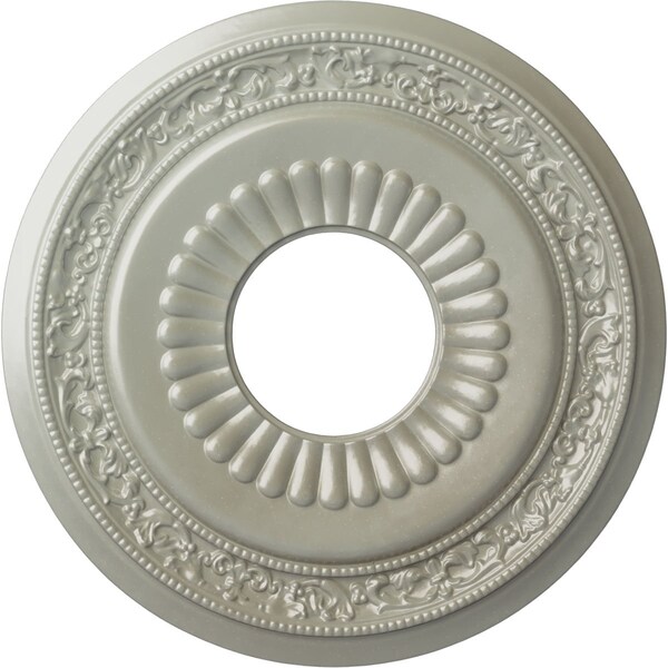 Ekena Millwork Lauren Ceiling Medallion (Fits Canopies up to 6 1/4"), 20 5/8"OD x 6 1/4"ID x 1 3/8"P, Flash Copper CM20LNFCS - main